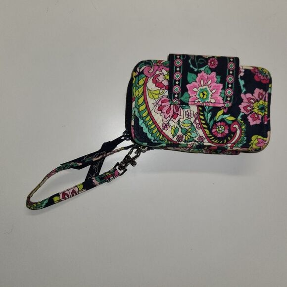 Petal Paisley Wristlet Wallet - Picture 2 of 6